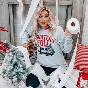 Shitters Full Christmas Sweatshirt